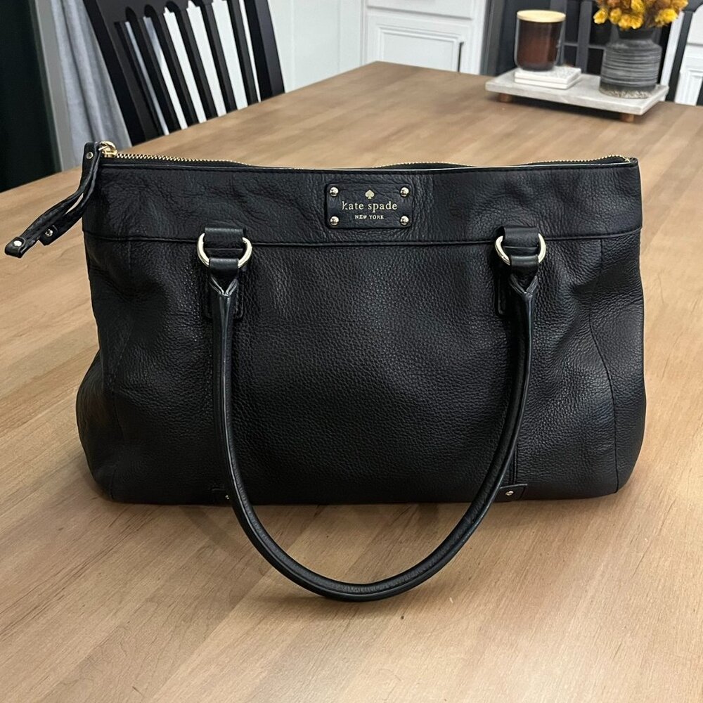 Kate Spade Black Leather Purse